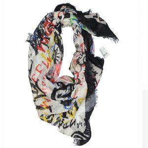NWT Alexander McQueen Multicolor Silk Scarf